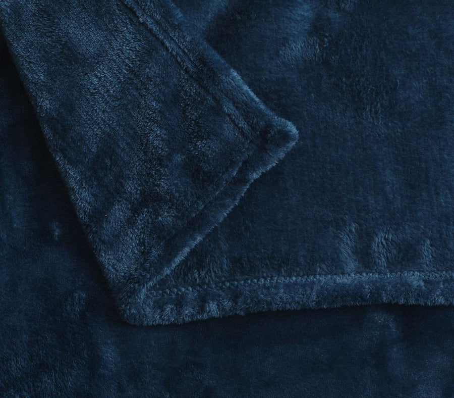 Super Soft Blanket - Riverland Blue - 240cm x 260cm