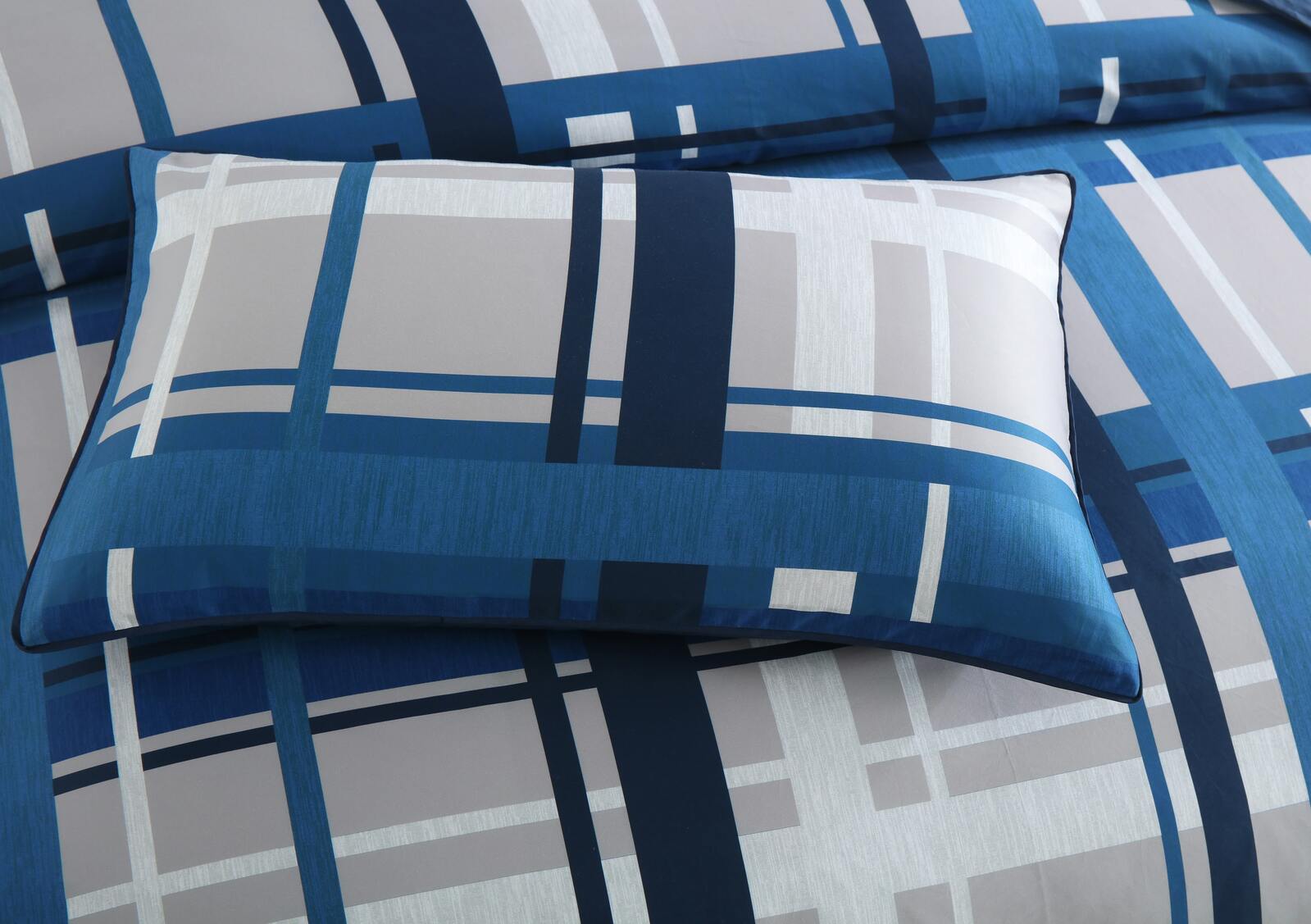 Clark Blue Quilt Cover Set