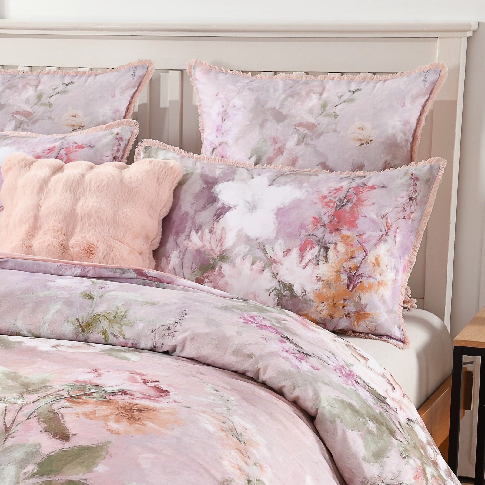 Dusk Rose Quilt Cover Set
