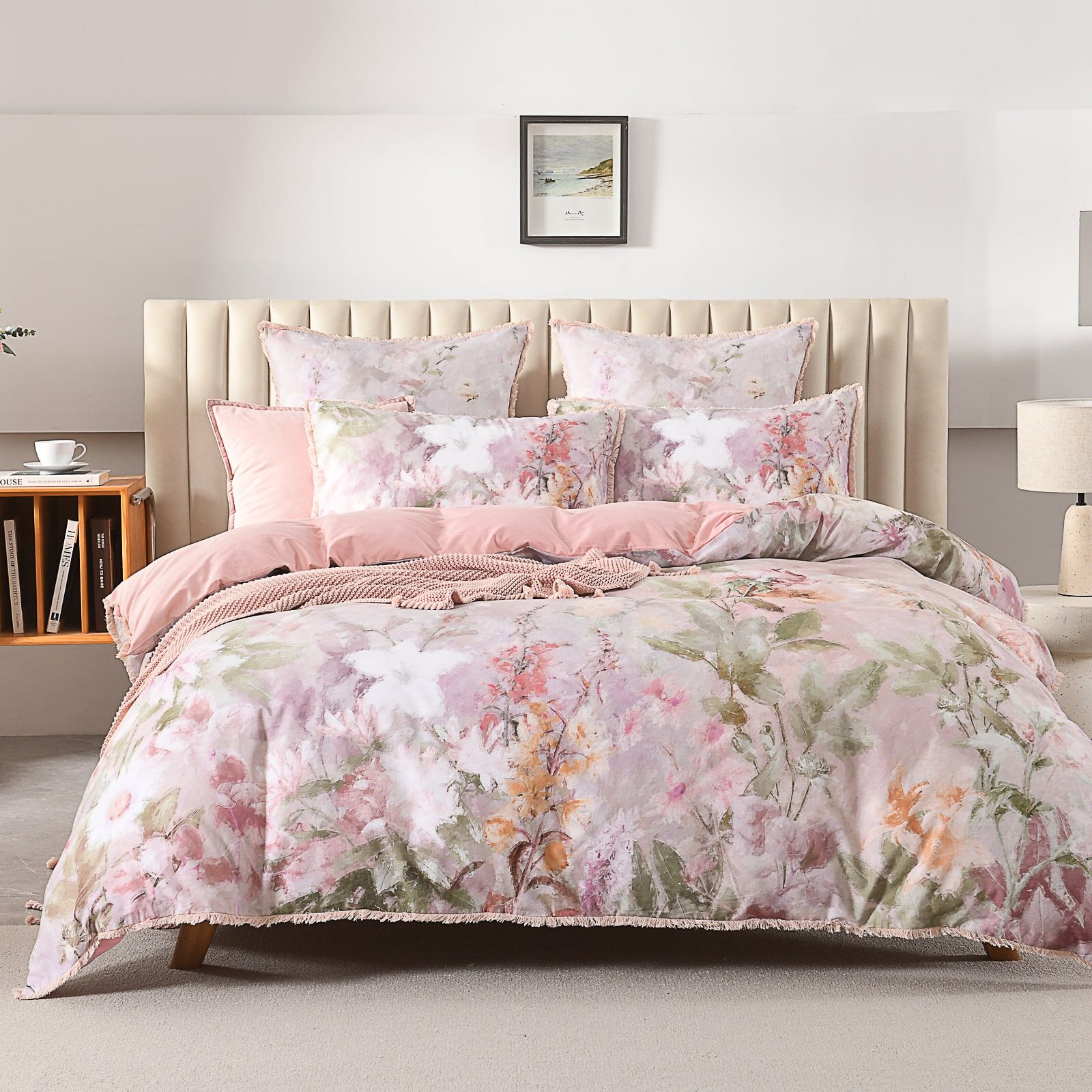 Dusk Rose Quilt Cover Set