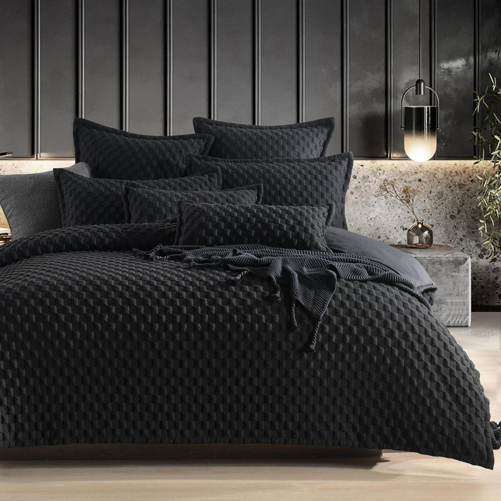 KING BED QUILT COVER SET NIGHT WAITING FOR DAY main image 1