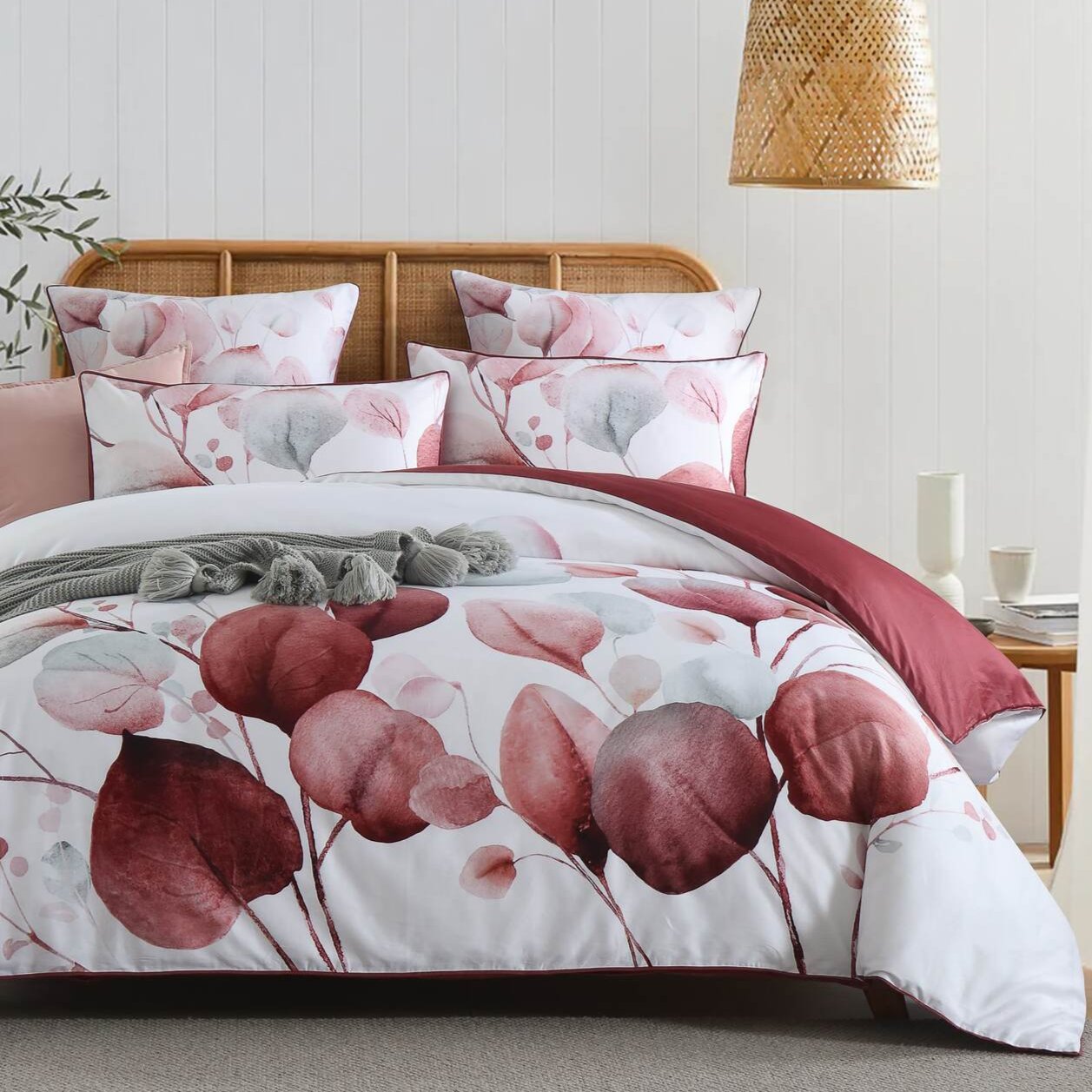 Fawn Rose Quilt Cover Set