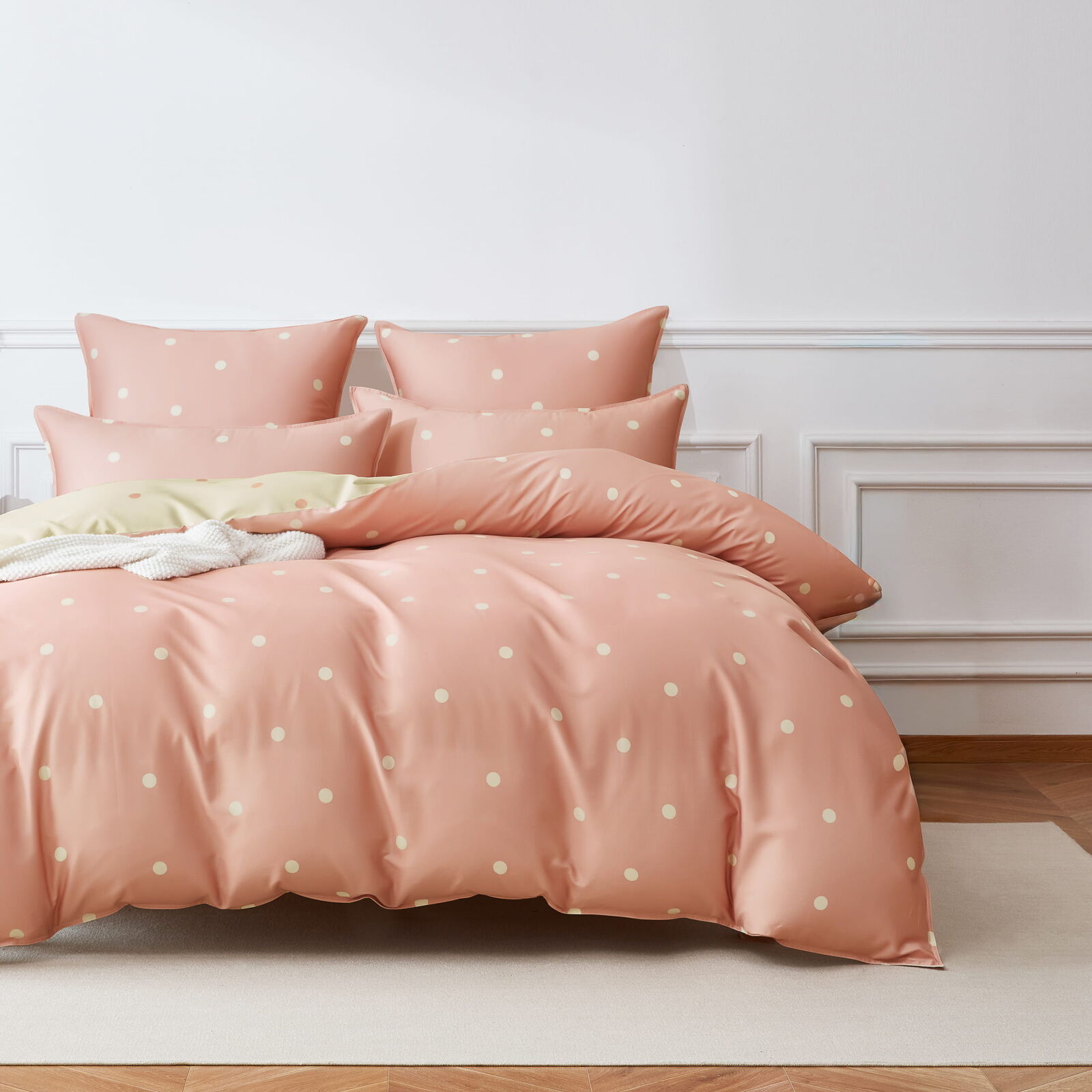 Halo Blush Quilt Cover Set