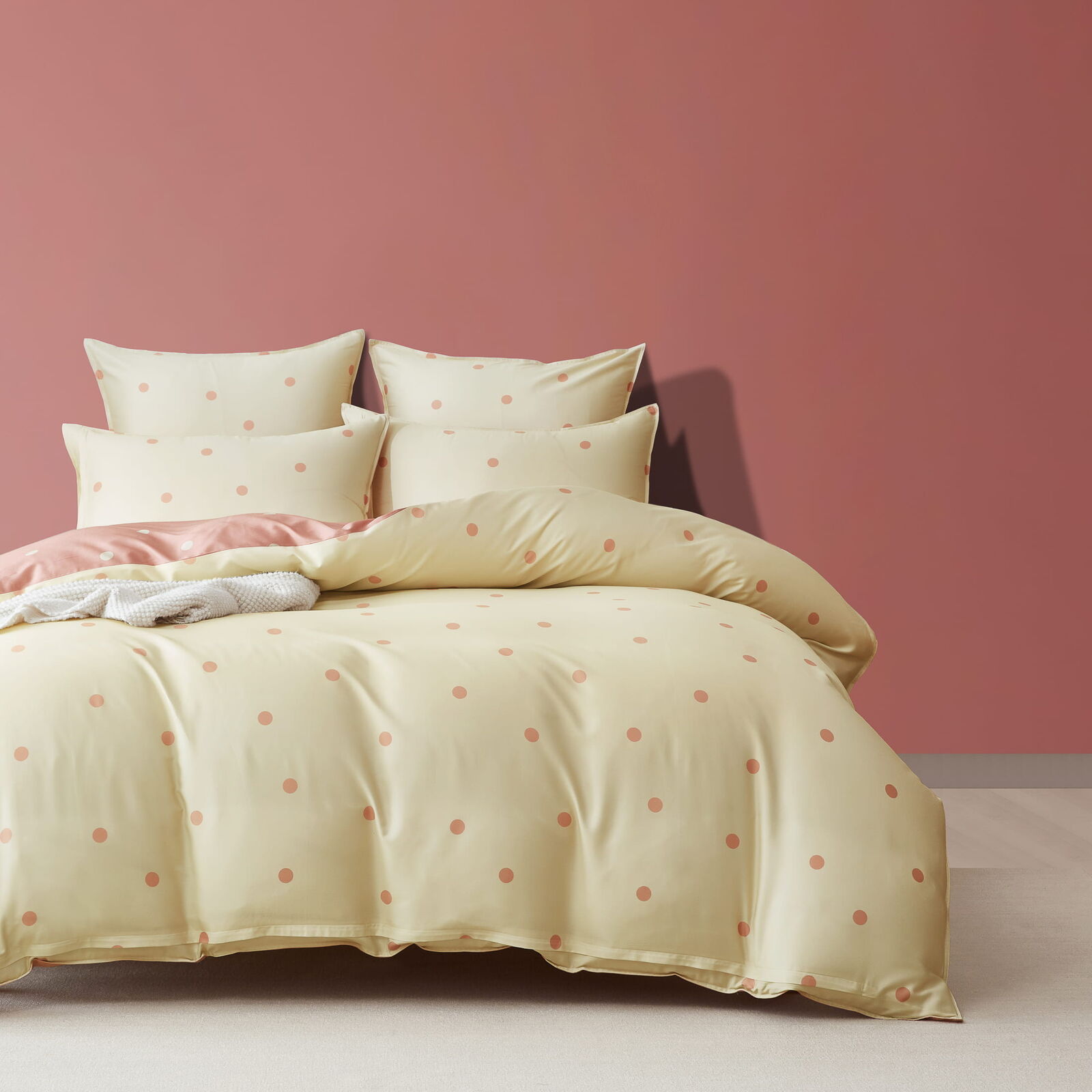 Halo Blush Quilt Cover Set