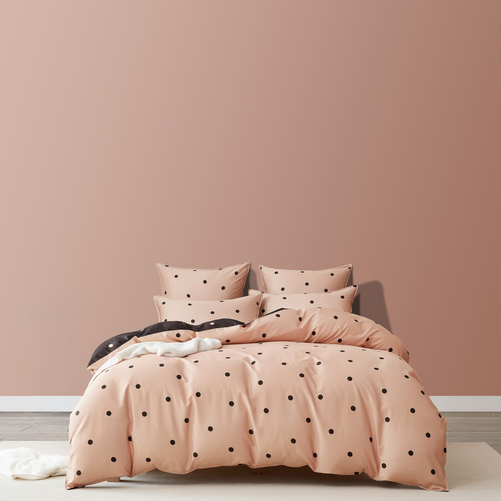 Halo Cocoa Blush Quilt Cover Set