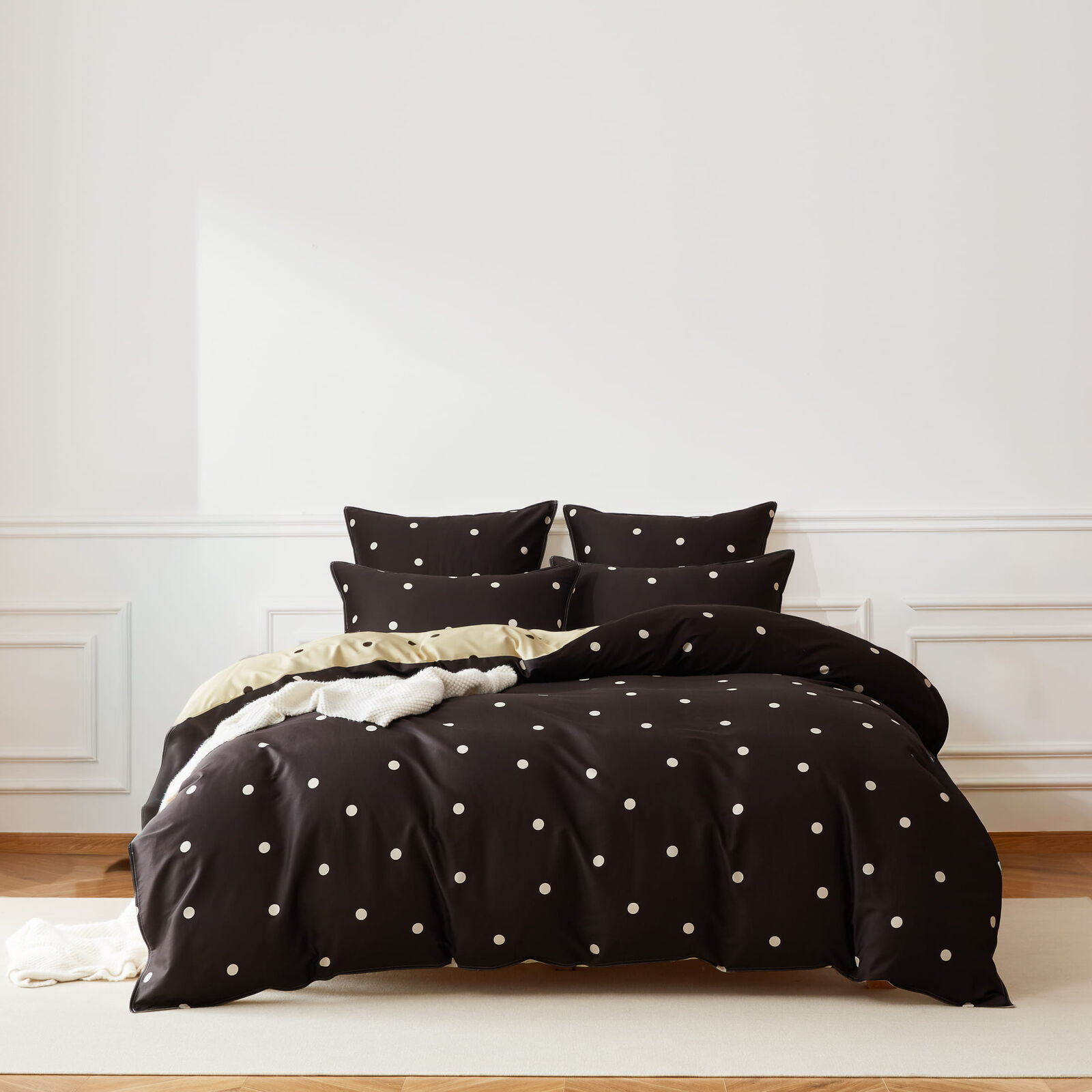 Halo Cocoa Quilt Cover Set