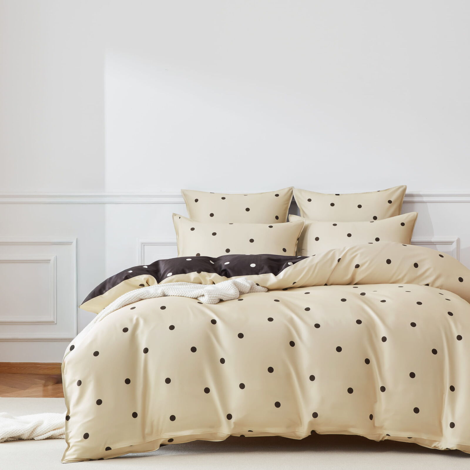 Halo Cocoa Quilt Cover Set