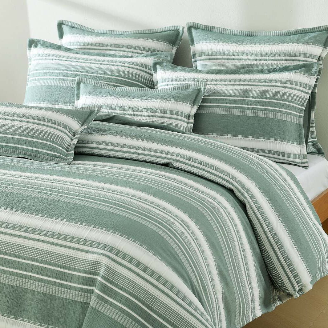 Jamieson Green Quilt Cover Set