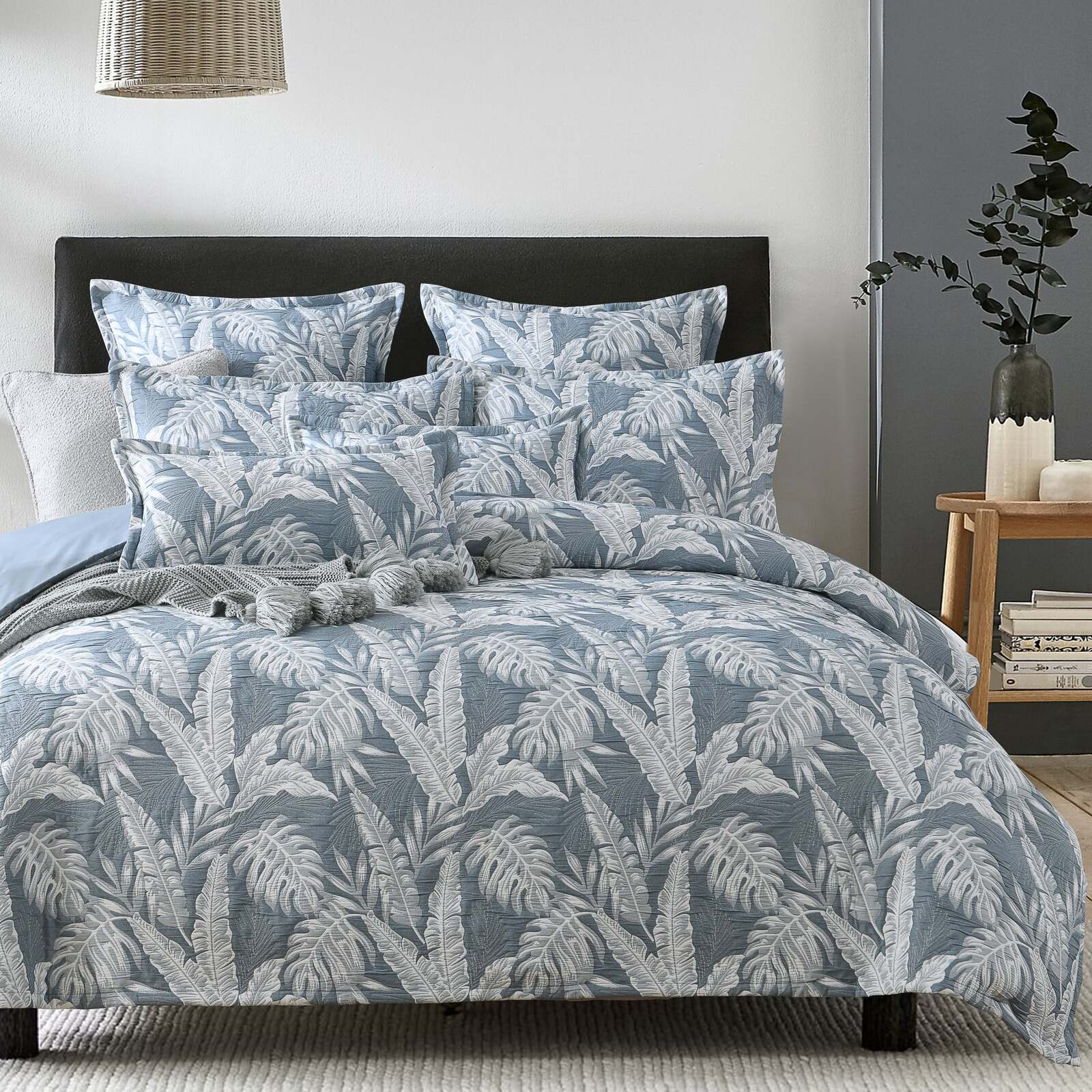 Palm Quilt Cover Set