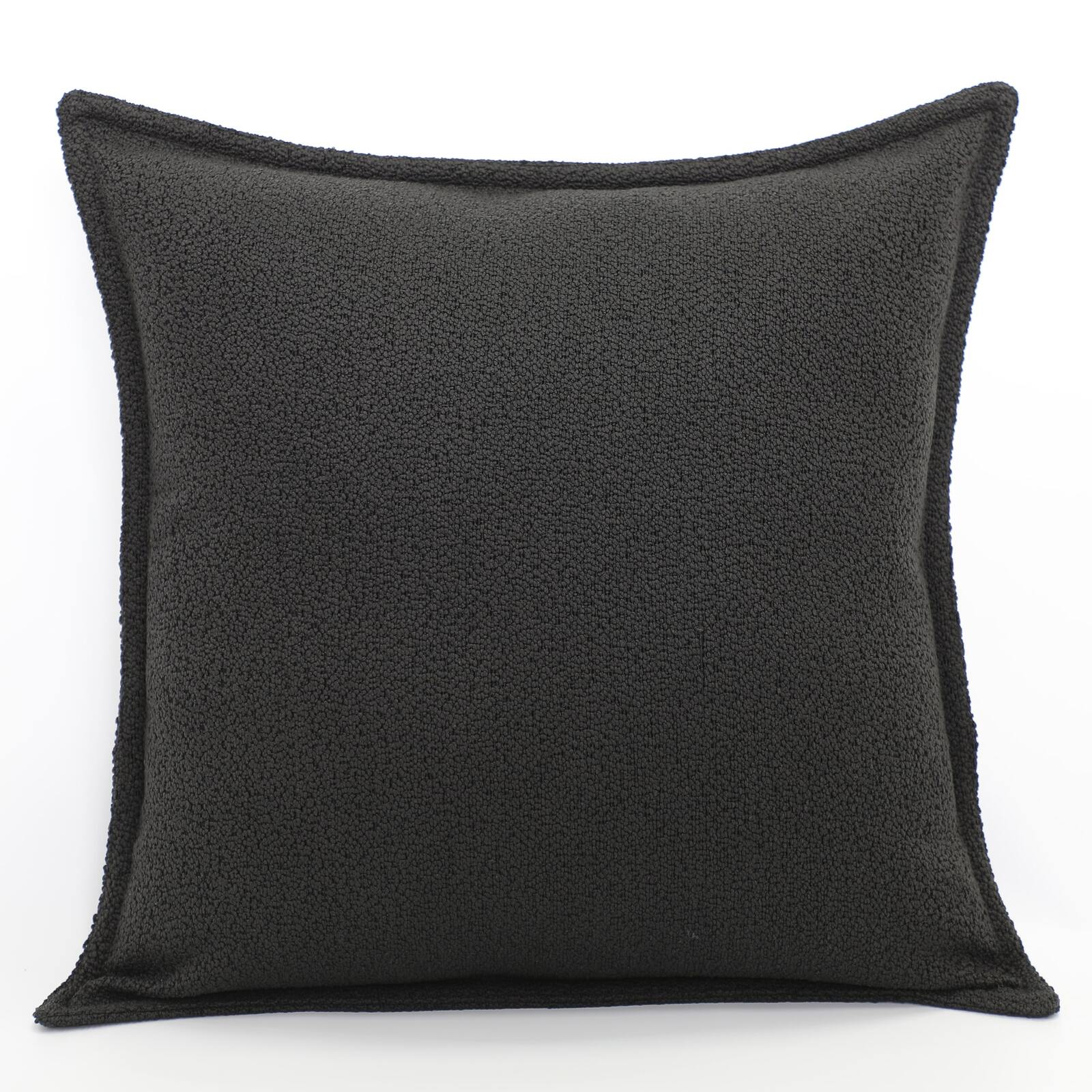 Pascal Black Square Cushion Cover