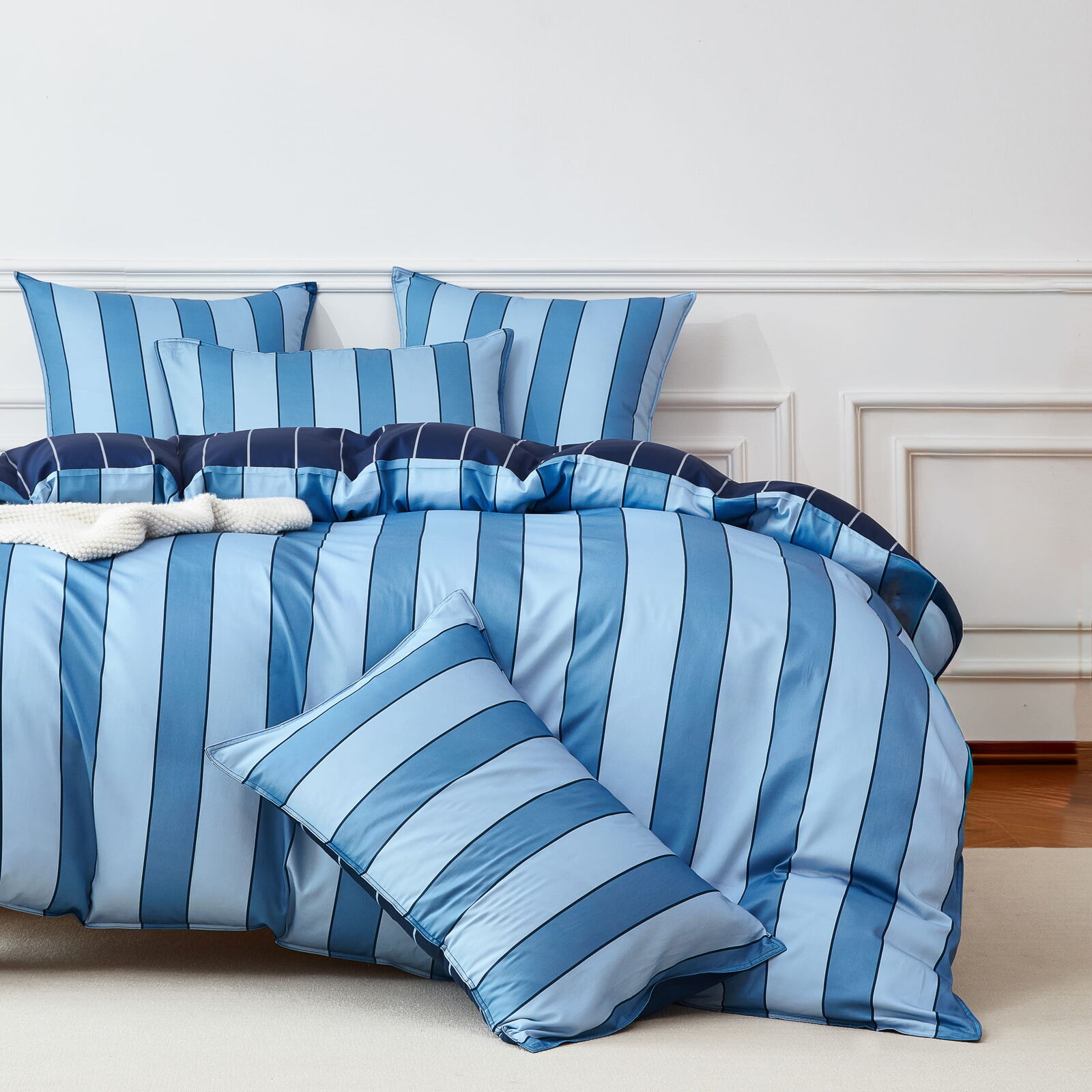 Rhythm Slate Quilt Cover Set