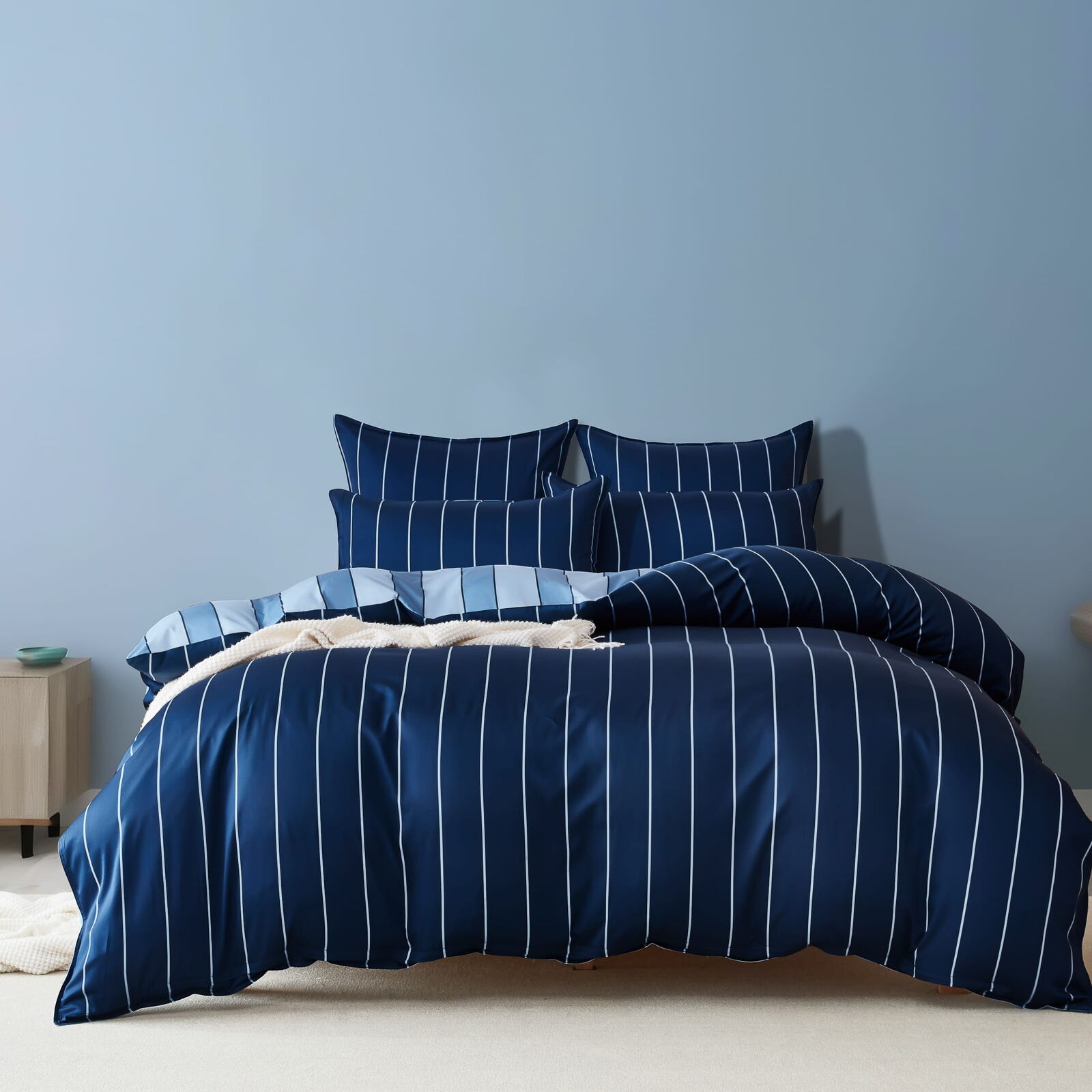 Rhythm Slate Quilt Cover Set