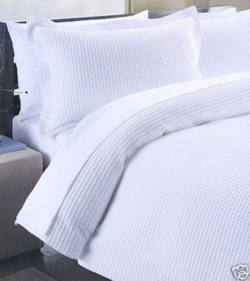 Waffle Taupe Quilt Cover Set