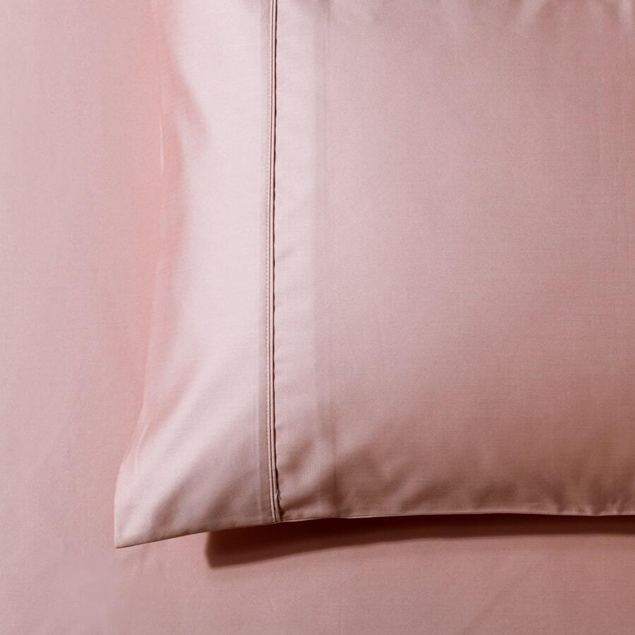 luxury 1000TC King pillowcase - blush pink