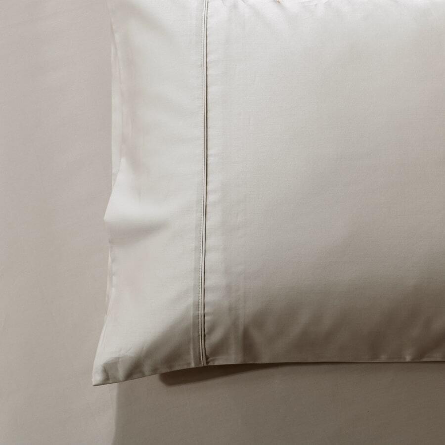 luxury 1000TC King pillowcase - linen