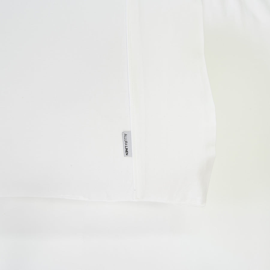 400 thread count, 100% cotton, sateen finish standard pillowcase PC black