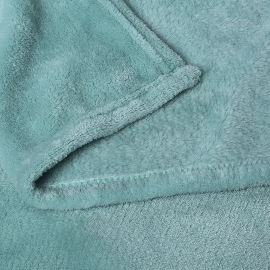 Super Soft Blanket - AQUA Mist - 240cm x 260cm
