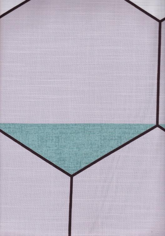 Bamboo Cotton Duvet cover set. Aqua and Lilac quilt cover set.