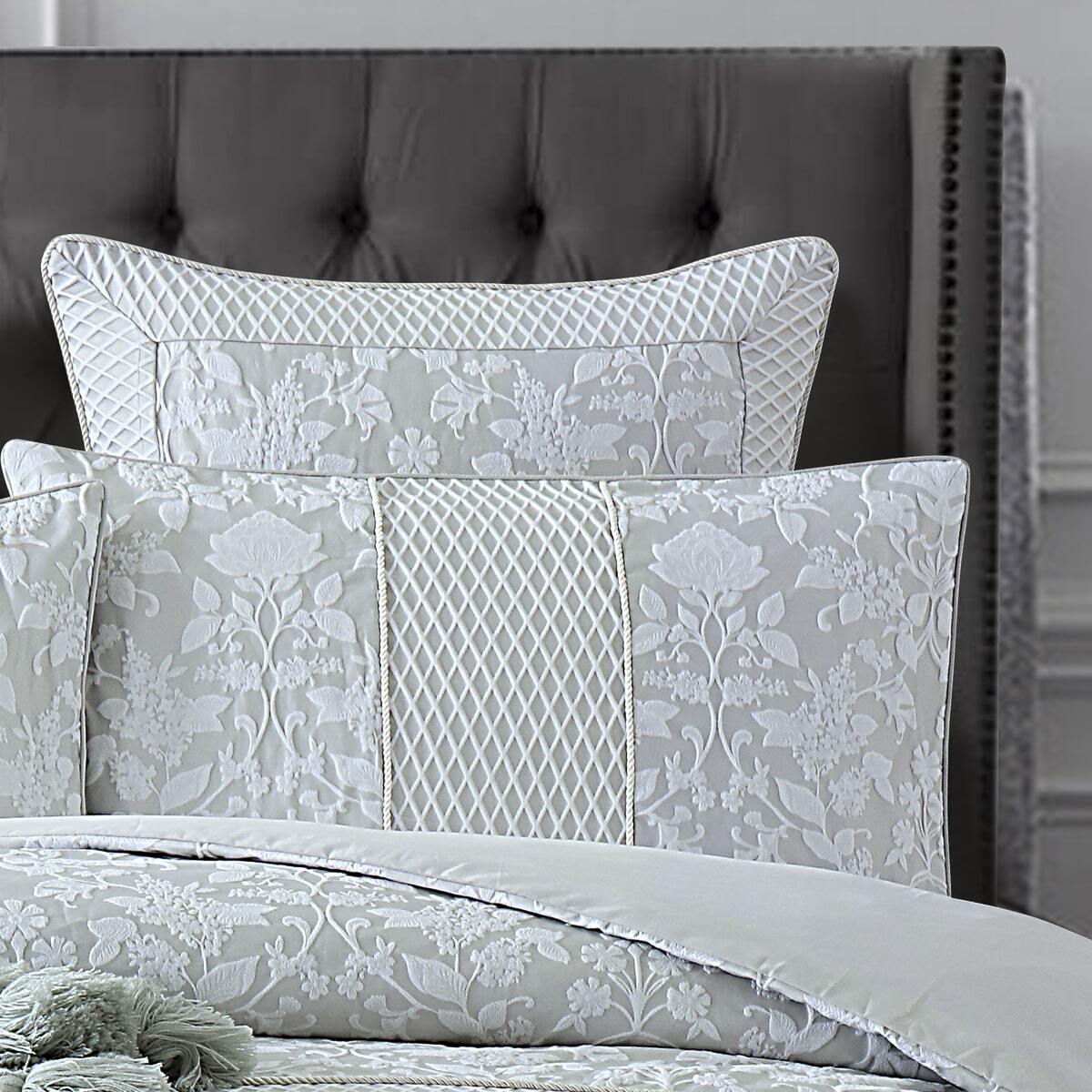 Arden Silver Quilt Cover Set