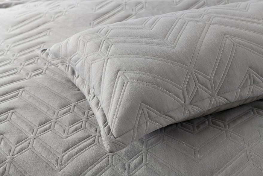 Bronx Grey Quilt Cover Set