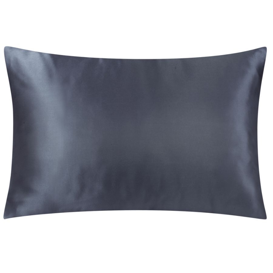 satin pillowcases charcoal grey