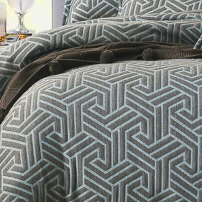 Genesis Grey Quilt Cover Set