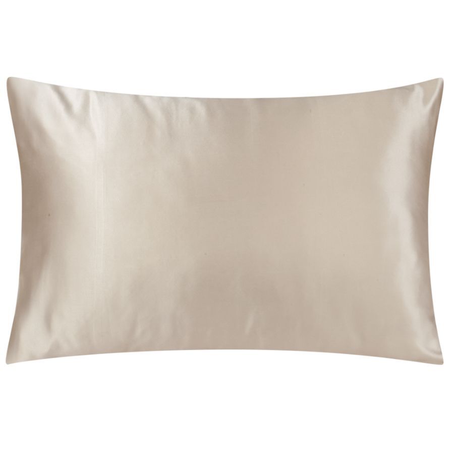 satin pillowcases linen beige