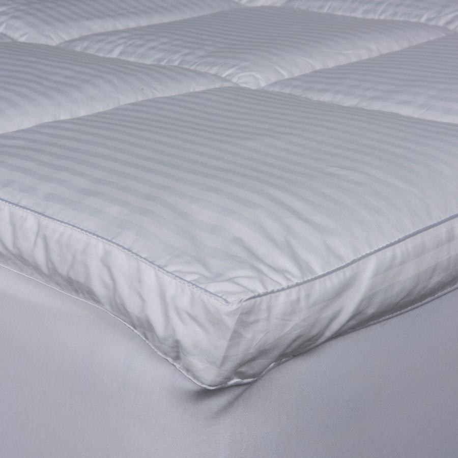 luxury down alternative mattress topper with cassette construction