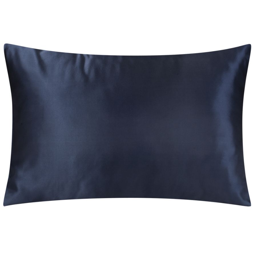 satin pillowcases navy blue