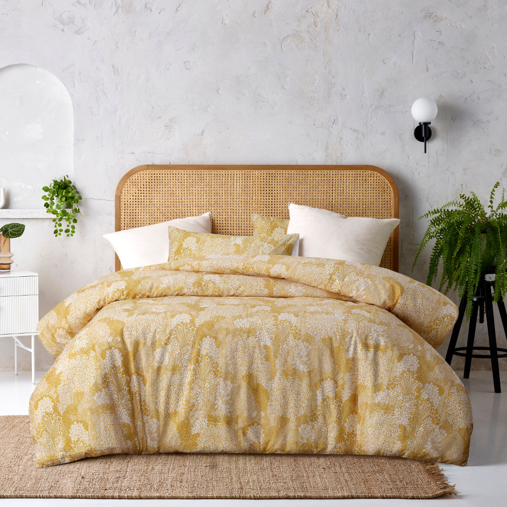 Otway Ochre Quilt Cover Set