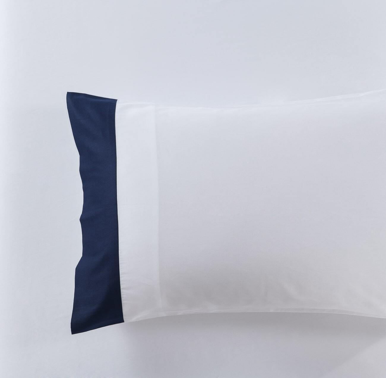 Plaza Navy - 1000TC Cotton Quilt Cover Set