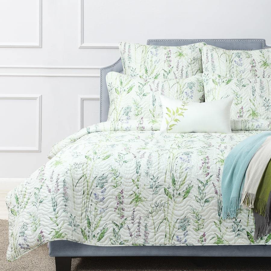 Shiloh Quilted Cotton Quilt Cover Set