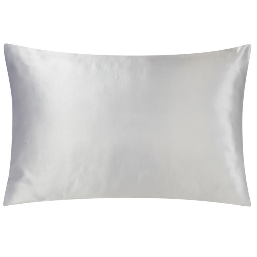 satin pillowcases silver grey
