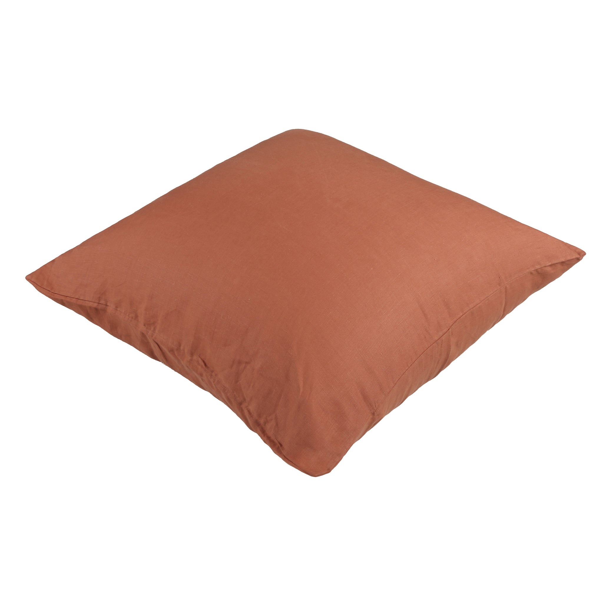 Tobacco - Pure Linen - European Pillowcase
