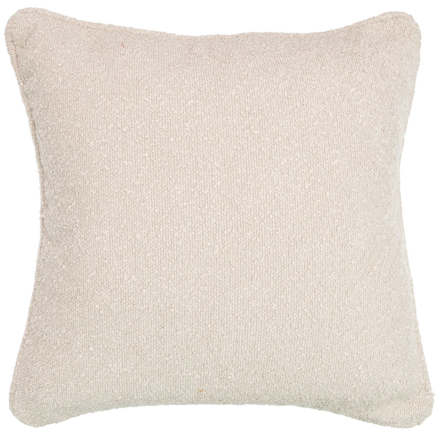 Boucle Off-White European Pillowcase