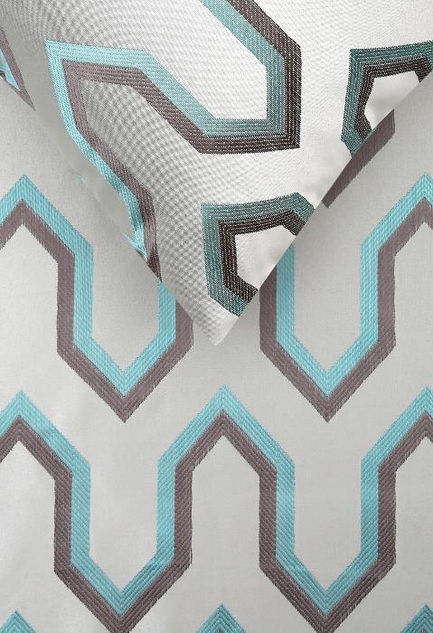 300TC Silver Grey duvet cover set. Polyester jacquard quilt cover set.