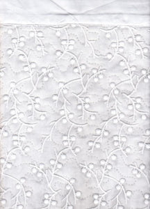 Appliqued soft feel polyester duvet cover set. Ivory quilt cover set.