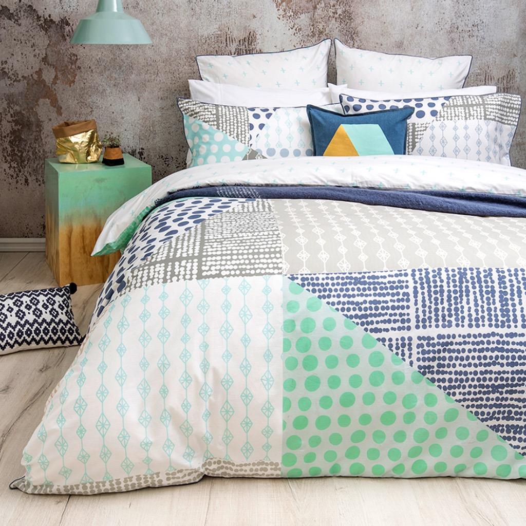 Rae quilt cover set