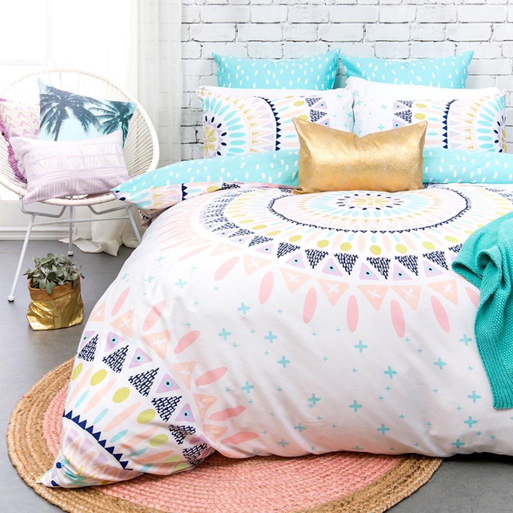 Tulum quilt cover set